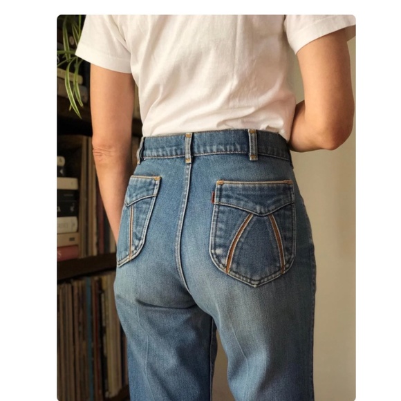 SUPER cool vintage 1970s Levi's RARE size 29 - Picture 5 of 11